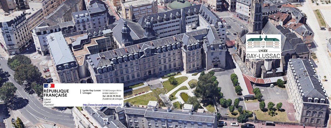 Bienvenue
au Lycée Gay-Lussac 